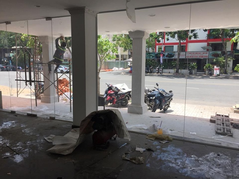 dọn rác công trình tại quận 4 