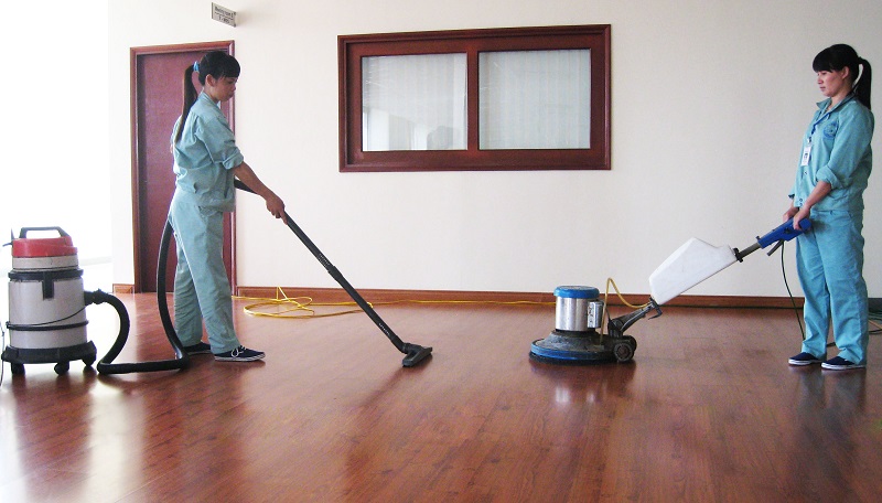 dọn rác công trình tại quận 4 